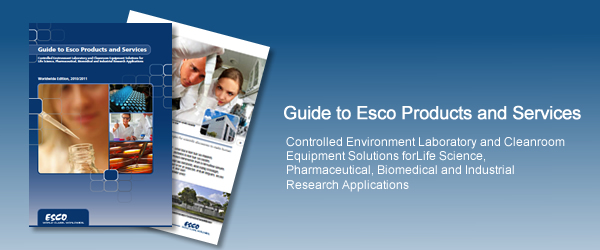 Esco Announces NEW Guide to Esco Products and Services