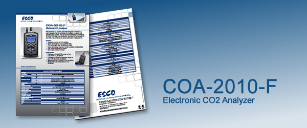 Esco Announces NEW Handheld CO2 Gas Analyzer for CO2 Incubators