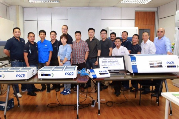 Esco Medical held its annual technical training in Singapore