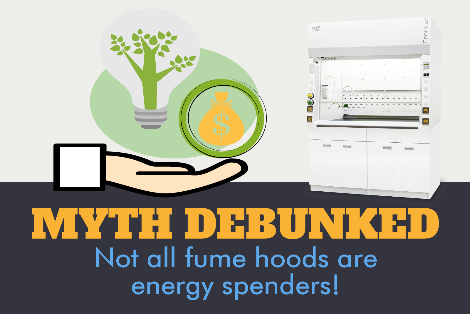 Myth debunked: Not all fume hoods are energy spenders!